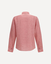 Regular-fit linen Shirt - RED | Base Blu