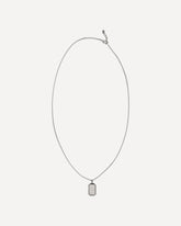 Collana con pendente  - ARGENTO | Base Blu