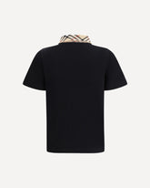 Cotton Polo Shirt - BLACK | Base Blu
