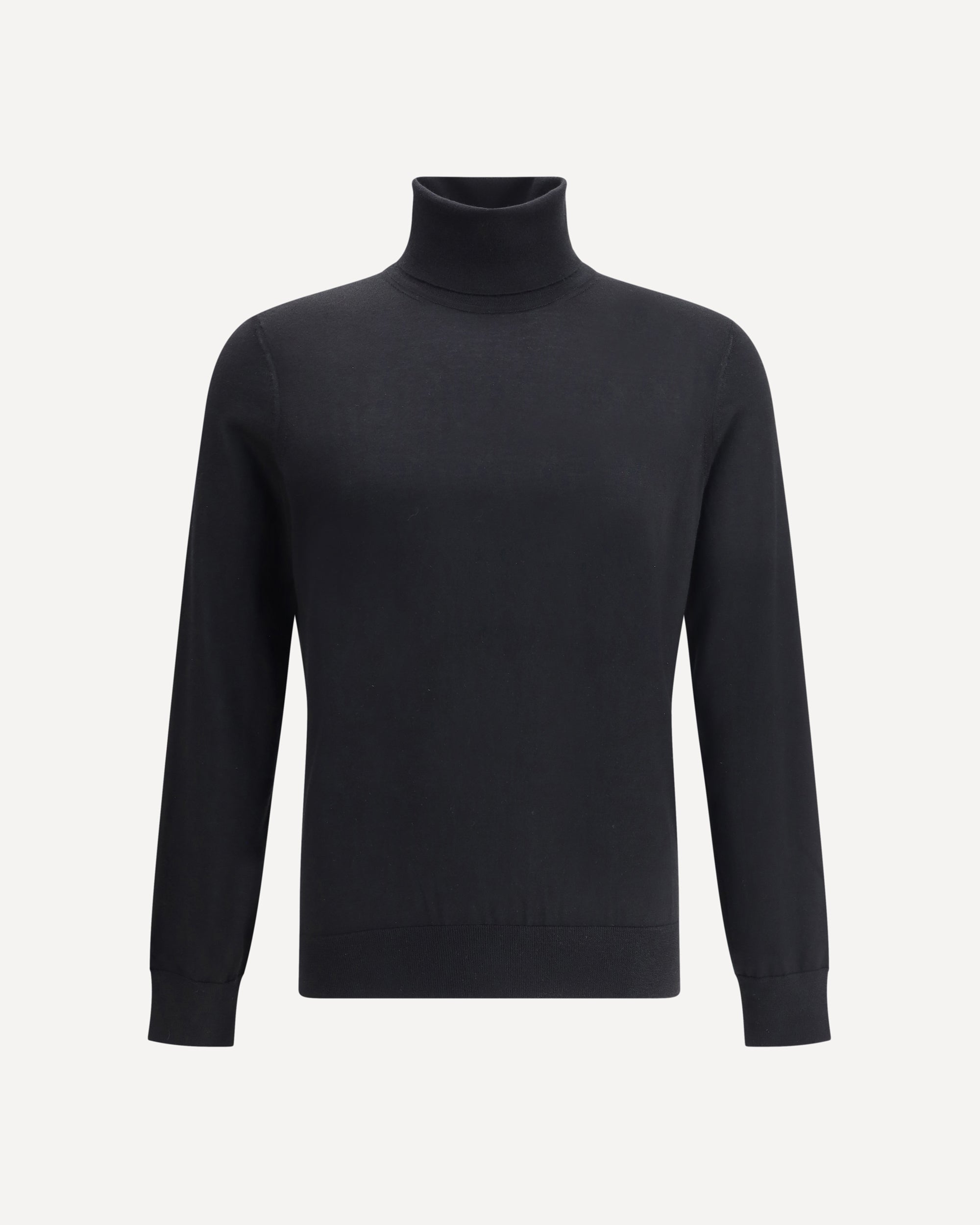 Black Turtleneck Sweaters Thin Cashmere Turtleneck Extra-fine