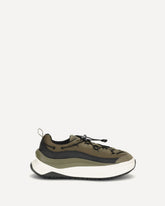 Moon247 Xlace Sneakers - KHAKI  | Base Blu