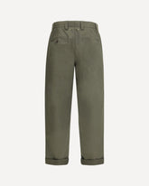 Pantalone chino - VERDE | Base Blu