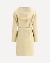Reversible wool robe Coat - BEIGE | Base Blu