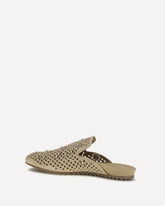 Braidy Mules Shoes - BEIGE | Base Blu