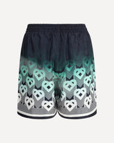 Shorts Gradient Monogram - MULTICOLORE | Base Blu