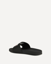Rubber Slippers - BLACK | Base Blu