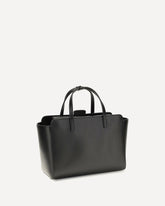 Borsa a Mano Flap media - NERO | Base Blu