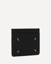 Card Holder with stitching - BLACK | Base Blu