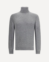 Regular fit turtleneck Sweater - GREY | Base Blu