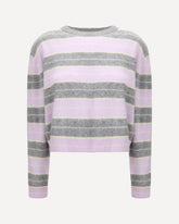 Grizzly Stripe Crew Jumper - MULTICOLOUR | Base Blu