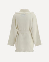 Cashmere Finest Cardigan - WHITE | Base Blu