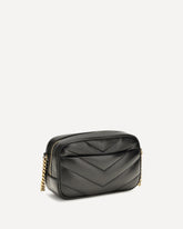 Borsa a Tracolla Loulou mini in pelle - NERO | Base Blu