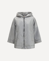 Hooded added Jacket - GREY | Base Blu