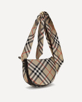 Borsa a Tracolla Ribbon in twill di seta - BEIGE | Base Blu