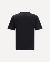 Panther print cotton T-shirt - BLACK | Base Blu