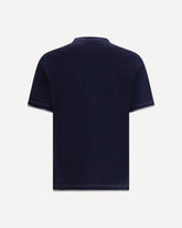 T-shirt in cotton with a logo - BLUE | Base Blu