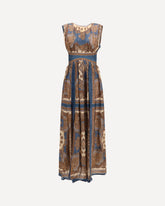 Mahon long Dress - MULTICOLOUR | Base Blu