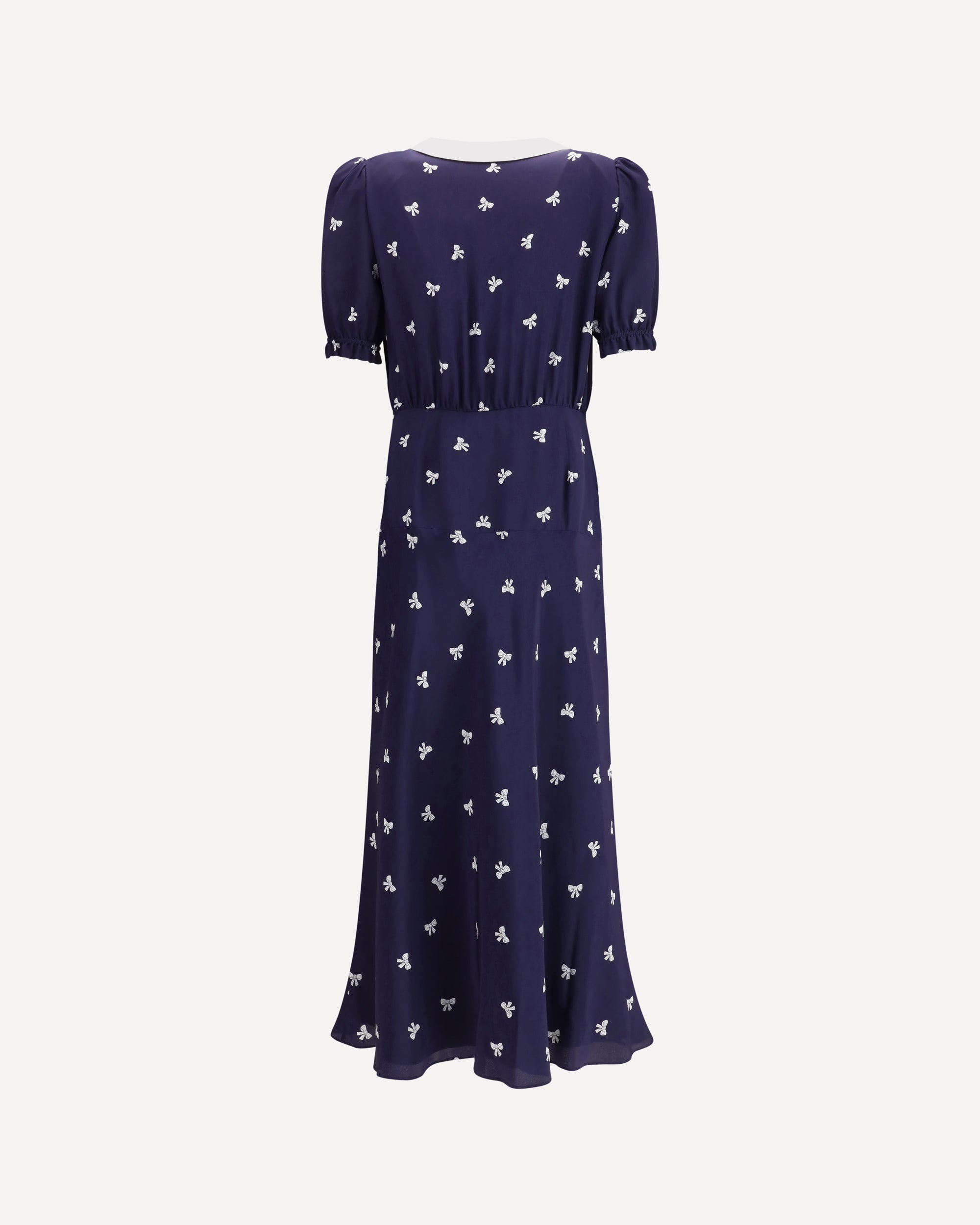 ALESSANDRA RICH Bow patterned Dress BLUE