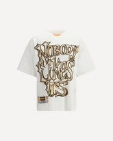 The Boy Braids short-sleeve T-shirt - CREAM | Base Blu