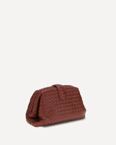 Small Lauren 1980 Clutch - BORDEAUX | Base Blu