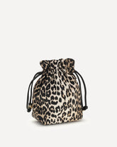 Borsa a Secchiello stampa leopardo - MULTICOLORE | Base Blu