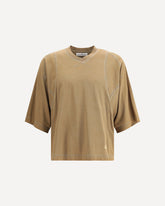 V-Neck T-Shirt - BROWN | Base Blu