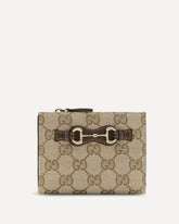 Small Horsebit Wallet - BROWN | Base Blu