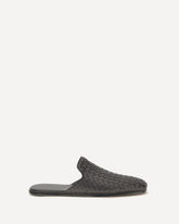 Palazzo Intrecciato Slippers - BLACK | Base Blu