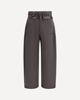 Buckle-belt Track Pants - BROWN | Base Blu