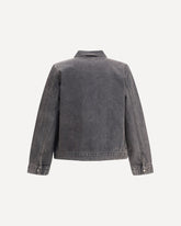 Giacca denim Harrington  - GRIGIO | Base Blu