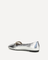 Metallic Ballerinas - SILVER | Base Blu