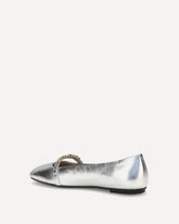 Metallic Ballerinas - SILVER | Base Blu