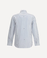 Camicia a righe - BIANCO | Base Blu