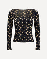 Recycled Moon Top - BLACK | Base Blu