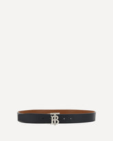 Cintura in pelle - NERO | Base Blu