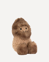 Peluche Peanut Yeti Outfit Amuseables - MARRONE | Base Blu