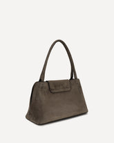 Medium Vivian Shoulder Bag - BROWN | Base Blu