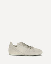 Sneakers in tessuto e pelle - GRIGIO | Base Blu
