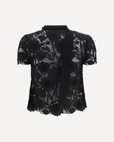 Tie-neck Top - BLACK | Base Blu