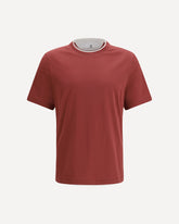 Cotton T-Shirt - BORDEAUX | Base Blu