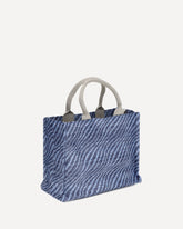 Borsa Tote in tessuto - BLU | Base Blu