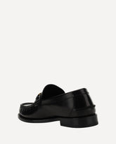 Leather Loafers - BLACK | Base Blu