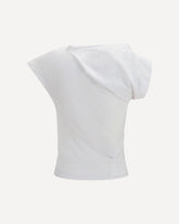 Draped Top Hebo - WHITE | Base Blu