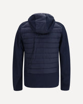 Giacca Nolan ibrida con Cappuccio - BLU | Base Blu