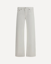 Wide leg Jeans - WHITE | Base Blu