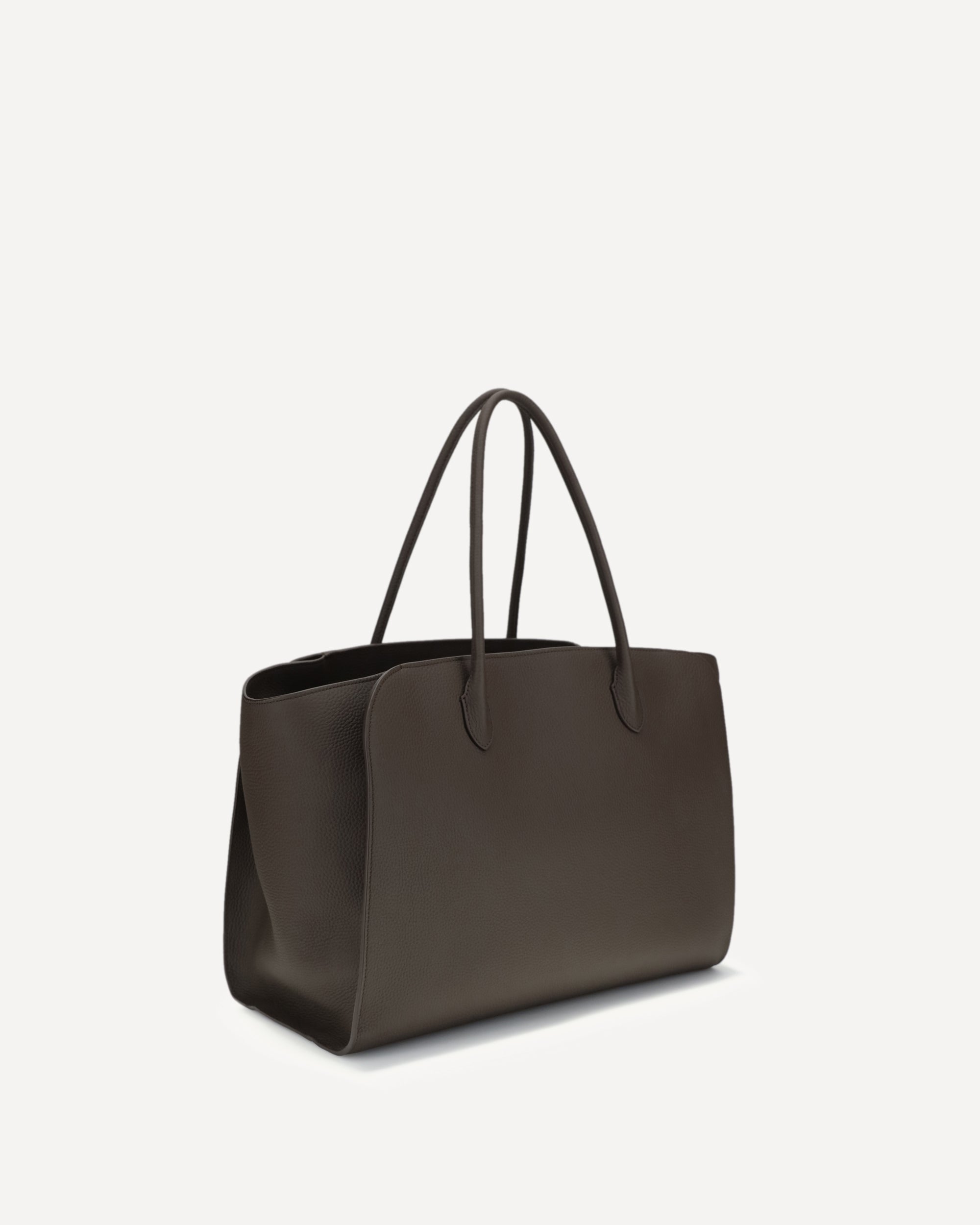 THE ROW Marlo 17 Tote Bag BROWN | Base Blu