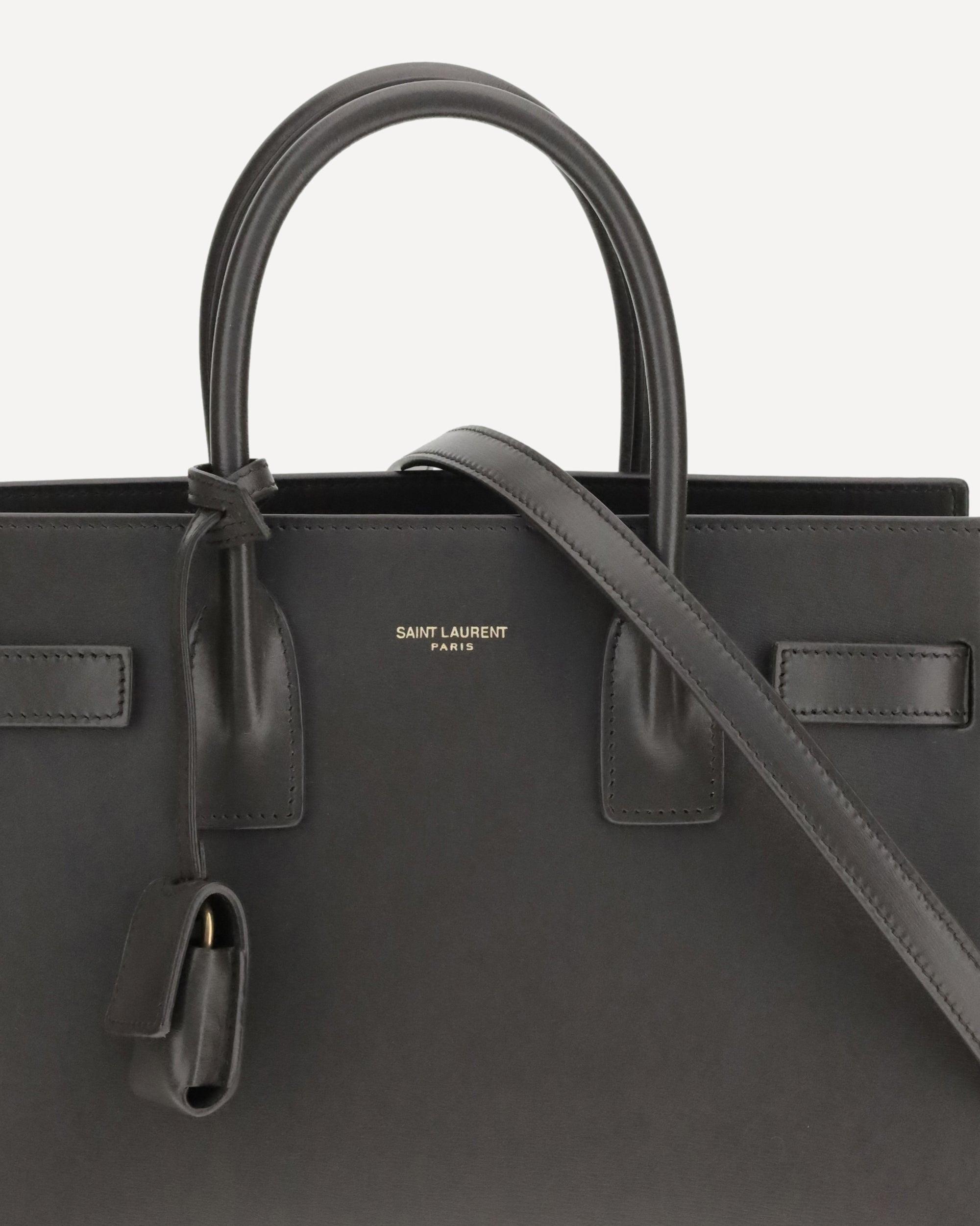 SAINT LAURENT Sac De Jour Baby Handbag GREY | Base Blu