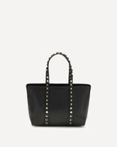 Borsa tote Rockstud piccola - NERO | Base Blu