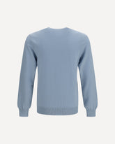 Cashmere crewneck Sweater - LIGHT BLUE | Base Blu