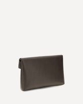 Envelope leather Clutch - BROWN | Base Blu